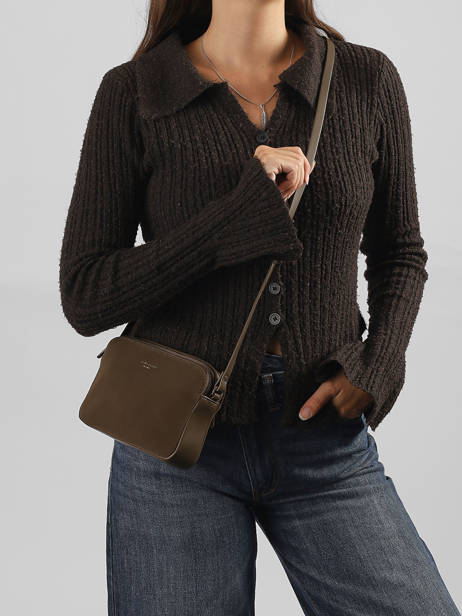 Sac Bandoulière Essentiel David jones Marron essentiel CM7335 vue secondaire 1