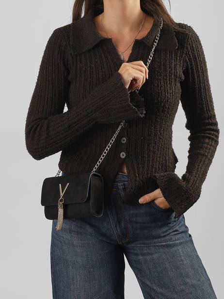 Sac Bandoulière Divina Winter Valentino Noir divina winter VBSAO03C vue secondaire 1