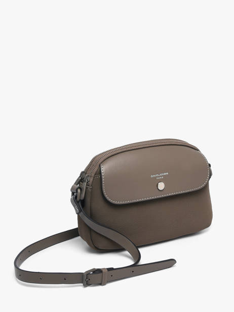 Crossbody Bag Essentiel David jones Brown essentiel CM8699 other view 2