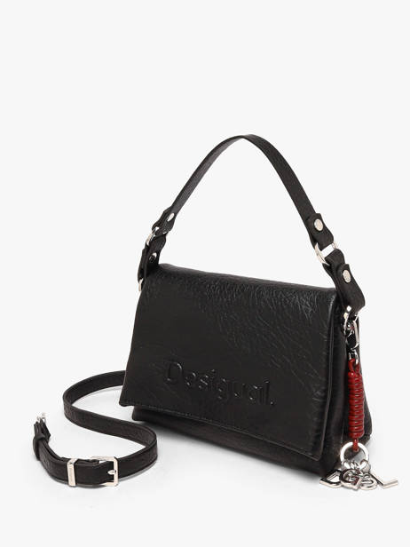Sac Bandoulière Half Logo Desigual Noir half logo 26WAXP08 vue secondaire 1