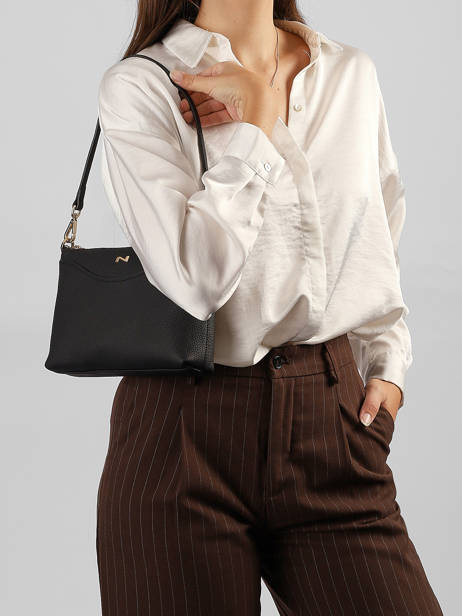 Leather Ingrid Crossbody Bag Nathan baume Black riviera 1 other view 1