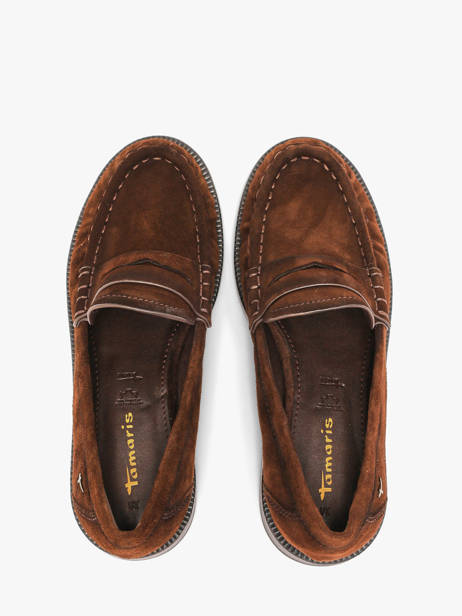Moccasins In Leather Tamaris Brown women 47 other view 3