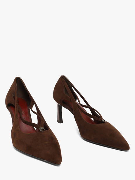 Heeled Pumps In Leather Tamaris Brown women 47 other view 1