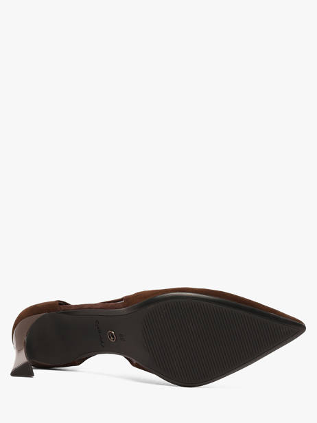 Heeled Pumps In Leather Tamaris Brown women 47 other view 4