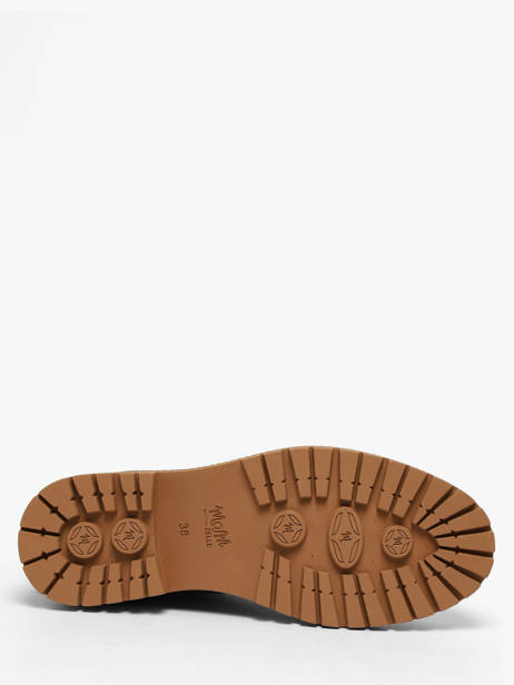 Chelsea Boots En Cuir Mam'zelle Marron women CSGOZ42 vue secondaire 4