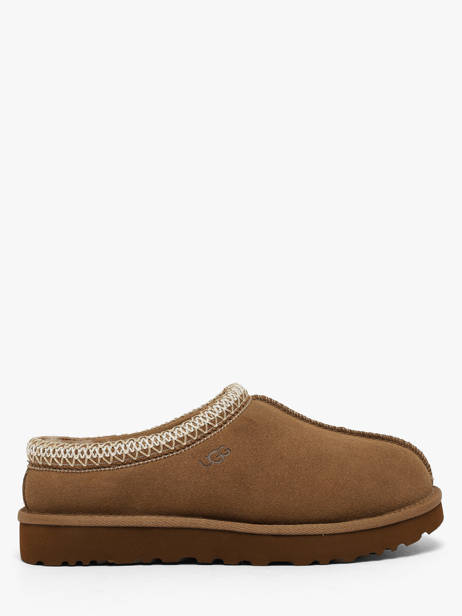 Slippers Tasman Ii In Leather Ugg Beige women 1174470