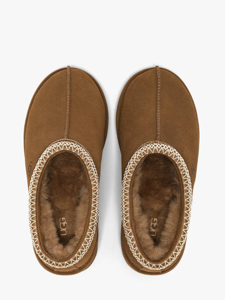 Slippers Tasman Ii In Leather Ugg Beige women 1174470 other view 3