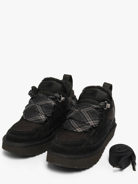 Sneakers Lowmel In Leather Ugg Black women 1144032 other view 1