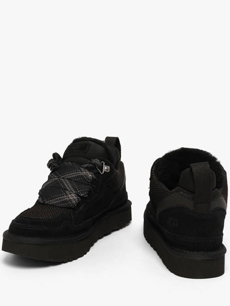 Sneakers Lowmel In Leather Ugg Black women 1144032 other view 2