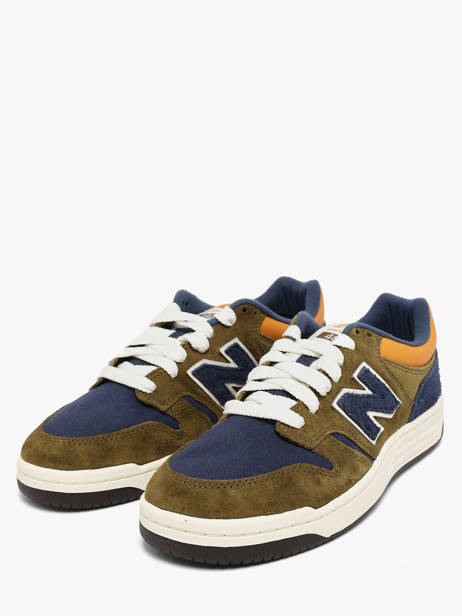 Sneakers En Cuir New balance Vert men U480P1E3 vue secondaire 1