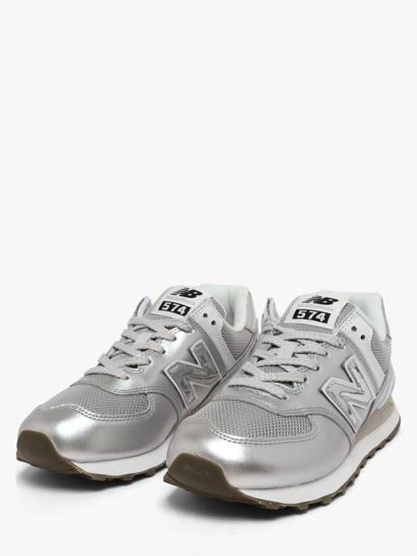 Sneakers En Cuir New balance Gris women W574428 vue secondaire 1