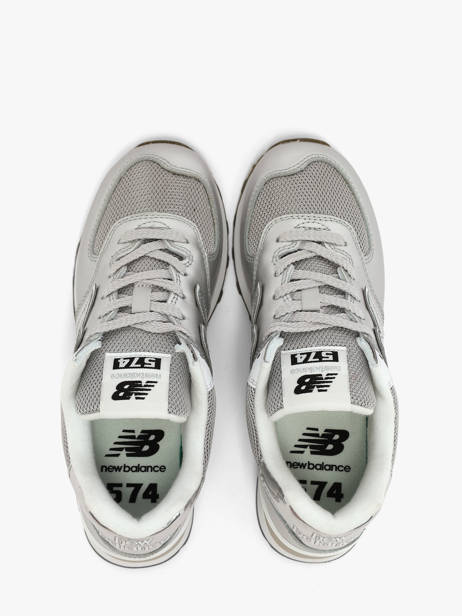 Sneakers En Cuir New balance Gris women W574428 vue secondaire 3