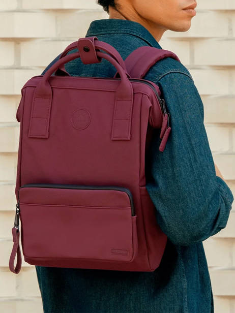 Medium Backpack Slim Bag Cabaia Red adventurer SLIMBAGM other view 1