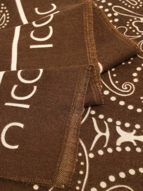 Foulard Mara 50x50 Pieces Marron mara 17160917 vue secondaire 1