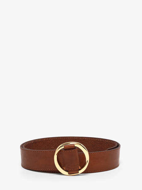 Leather Amiva Women's Belt Pieces Brown amiva 17166641