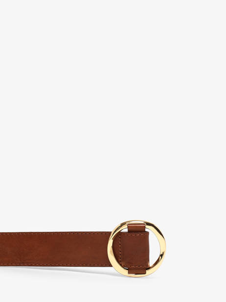 Leather Amiva Women's Belt Pieces Brown amiva 17166641 other view 1