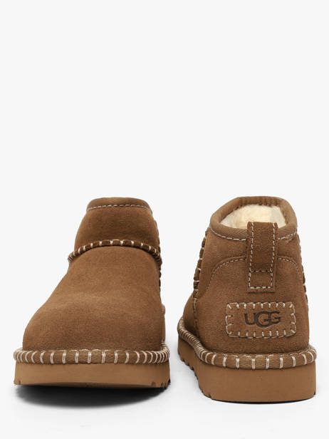 Boots In Leather Ugg Beige women 1180626 other view 1