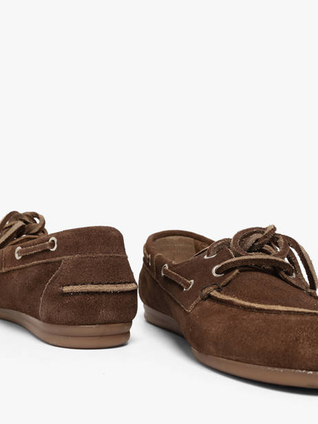 Boat Shoes In Leather Pavement Brown women 24128347 other view 2
