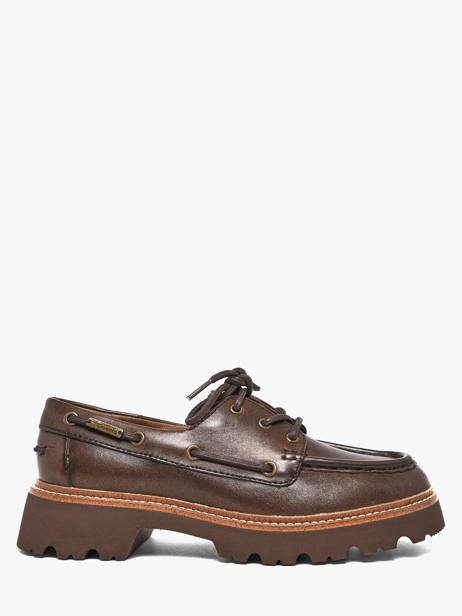 Derby Shoes In Leather Tamaris Brown women 47