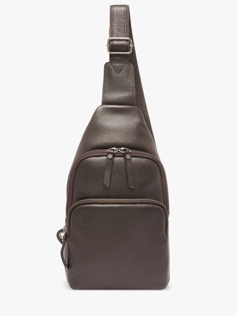 Leather Flandres Crossbody Etrier Brown flandres EFLA712M