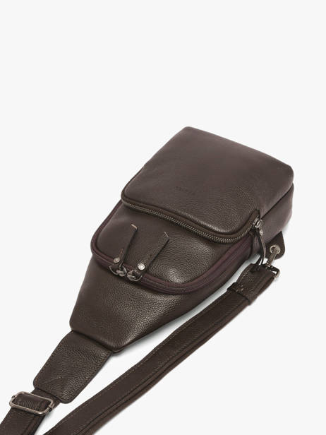 Leather Flandres Crossbody Etrier Brown flandres EFLA712M other view 1