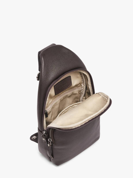 Leather Flandres Crossbody Etrier Brown flandres EFLA712M other view 2