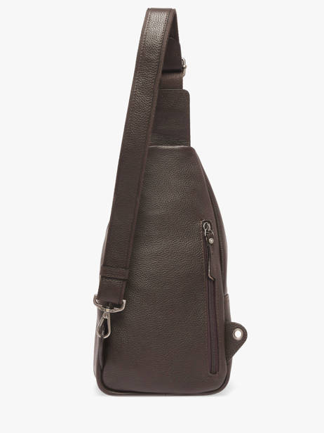 Leather Flandres Crossbody Etrier Brown flandres EFLA712M other view 3