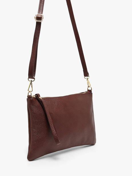 Sac Bandoulière Caviar Cuir Milano Violet caviar CA26064 vue secondaire 2