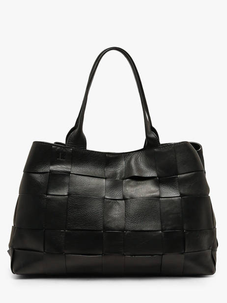 Sac Porté épaule Heritage Cuir Biba Noir heritage WAN7L