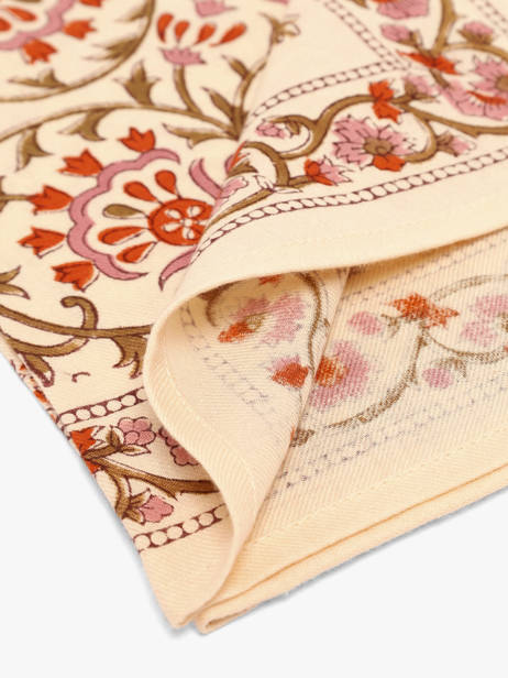 Petit Foulard Alexane 50x50 Byzantine Rouge foulard ALE vue secondaire 2