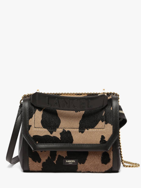 Sac Bandoulière Ninon Cuir Lancel Noir ninon A14250