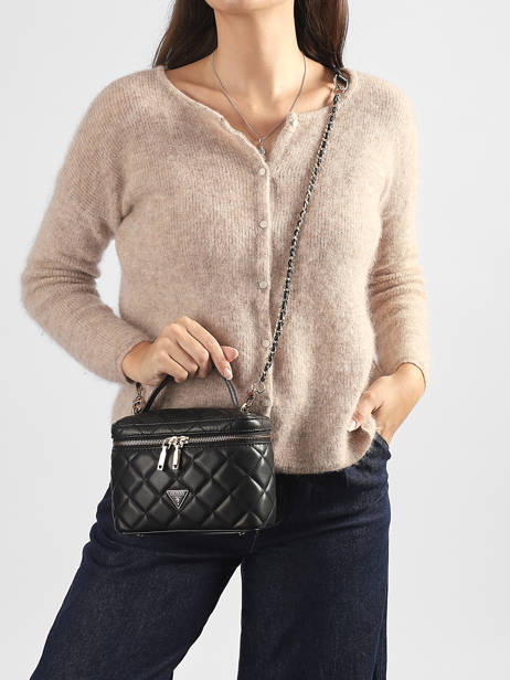 Sac Bandoulière Juliet Guess Noir juliet QG245677 vue secondaire 1