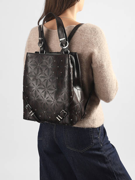 Sac à Dos Coriolis Desigual Noir coriolis 26WAKP20 vue secondaire 1