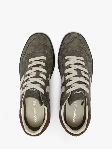 Sneakers En Cuir Coolway Gris men 8643817 vue secondaire 3
