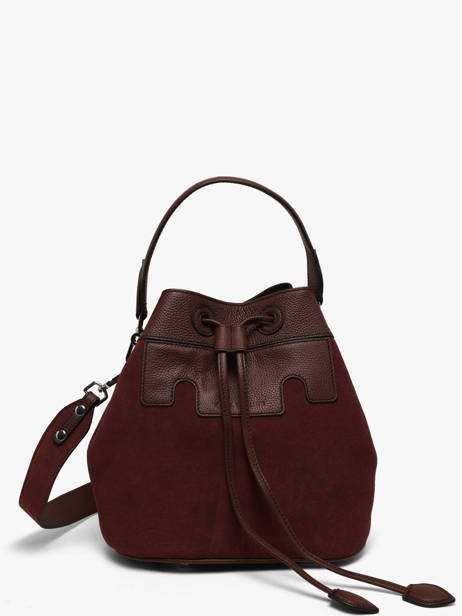 Sac Bandoulière La Suite Cuir Paul marius Rouge la suite CAPUCSUI