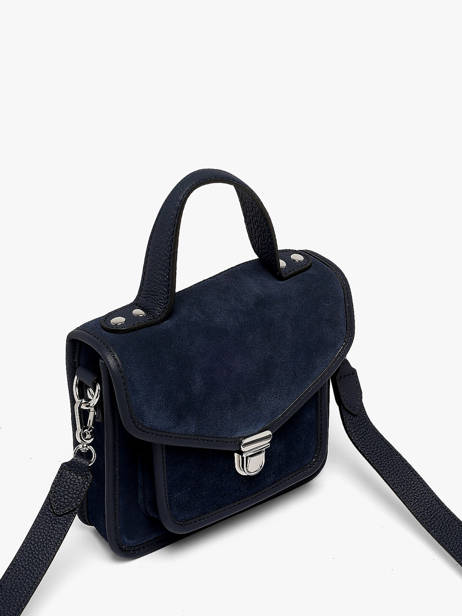 Sac Bandoulière La Suite Cuir Paul marius Bleu la suite GEORXSUI vue secondaire 1