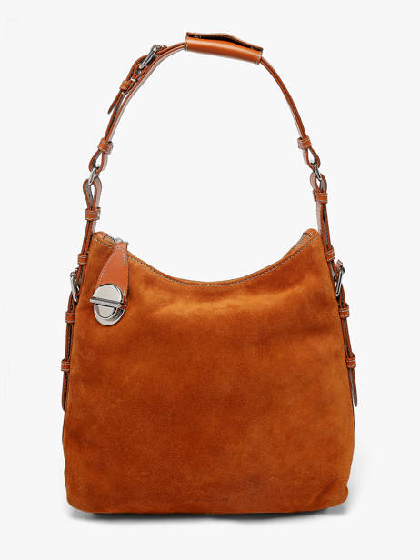 Sac Porté épaule La Suite Cuir Paul marius Orange la suite ELLIBSUI