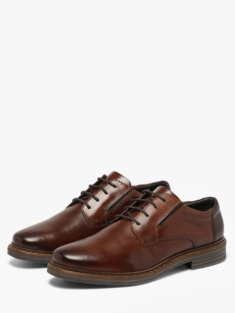 Chaussures De Ville En Cuir Bugatti Marron men 311AOC03 vue secondaire 1