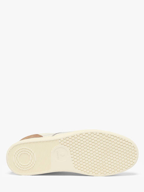 Sneakers En Cuir Faguo Beige men 25CG3208 vue secondaire 4