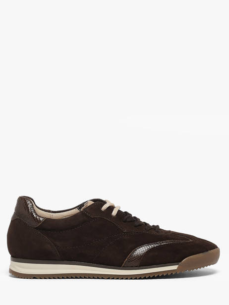 Sneakers En Cuir Gabor Marron women 1