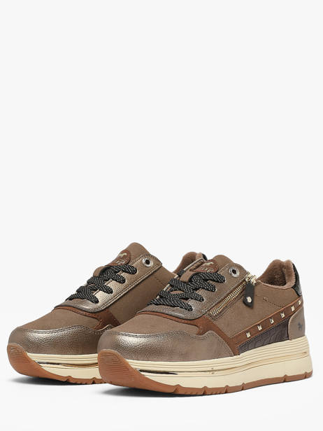 Sneakers Mustang Beige women M0332001 vue secondaire 1