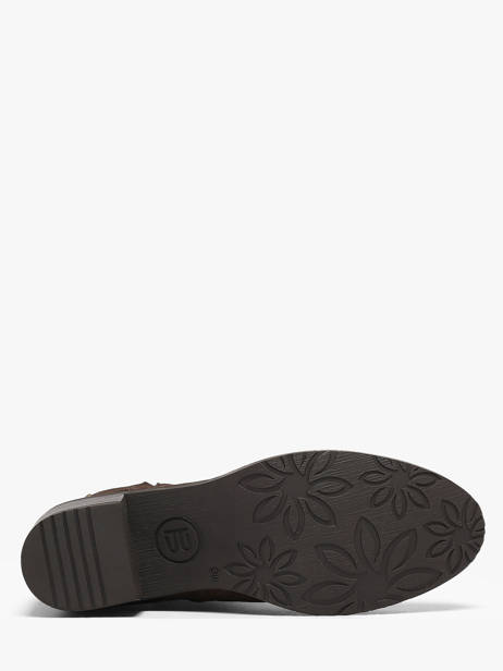 Bottines à Talon En Cuir Tt. bagatt Marron women 683E1400 vue secondaire 4
