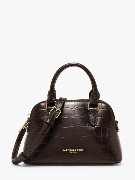 Sac Bandoulière Exo Cuir Lancaster Marron exo 104