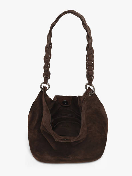 Sac Porté épaule Leather Biba Marron leather ENO1L vue secondaire 2