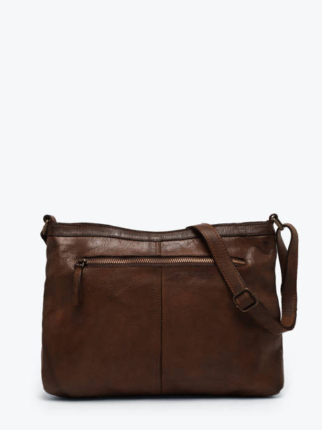 Sac Bandoulière Heritage Cuir Biba Marron heritage KA2 vue secondaire 3