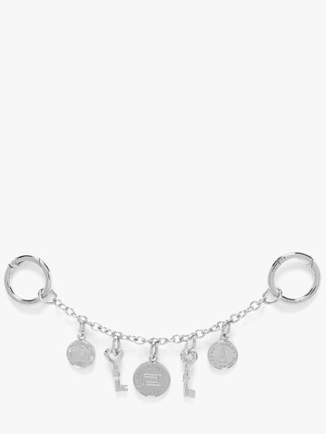 Bijou De Sac Grand Hôtel Métal Lancel Argent charms A14326
