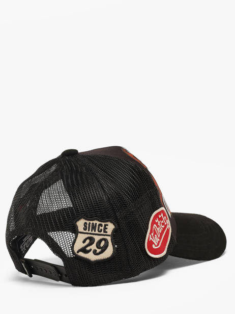 Casquette Von dutch Noir accessoires SUBL21 vue secondaire 2