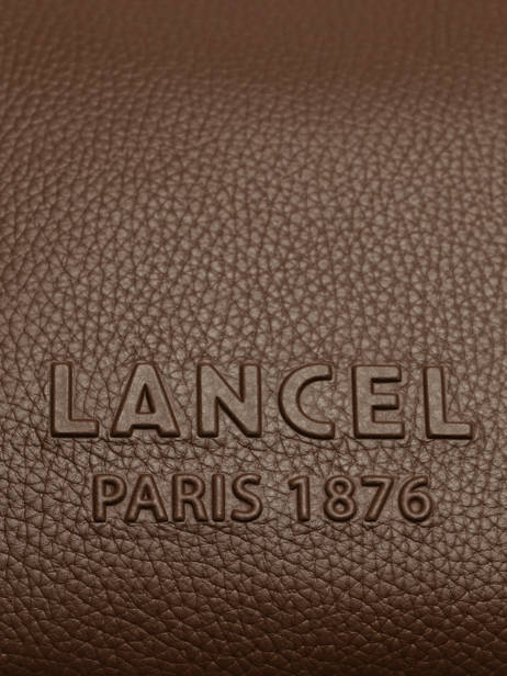 Pochette Zippée Jour Cuir Lancel Marron jour A13174 vue secondaire 2