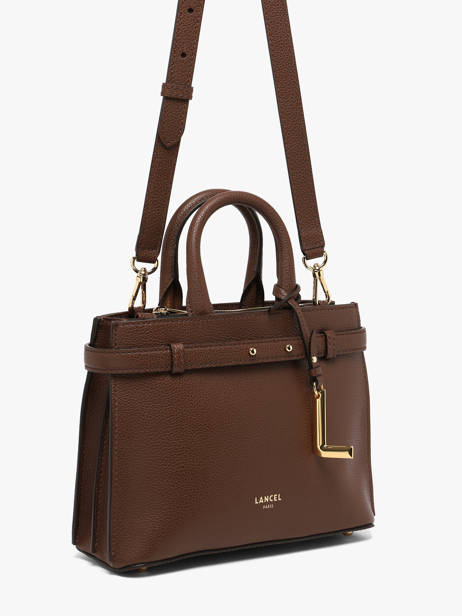 Sac Bandoulière Faubourg Cuir Lancel Marron faubourg A13527 vue secondaire 2