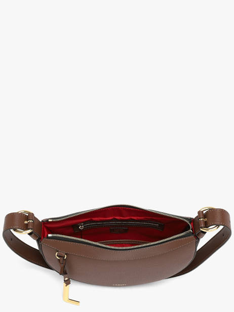 Sac Bandoulière Faubourg Cuir Lancel Marron faubourg A13525 vue secondaire 4